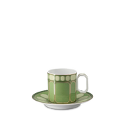 Xícara de Café Swarovski Verde.