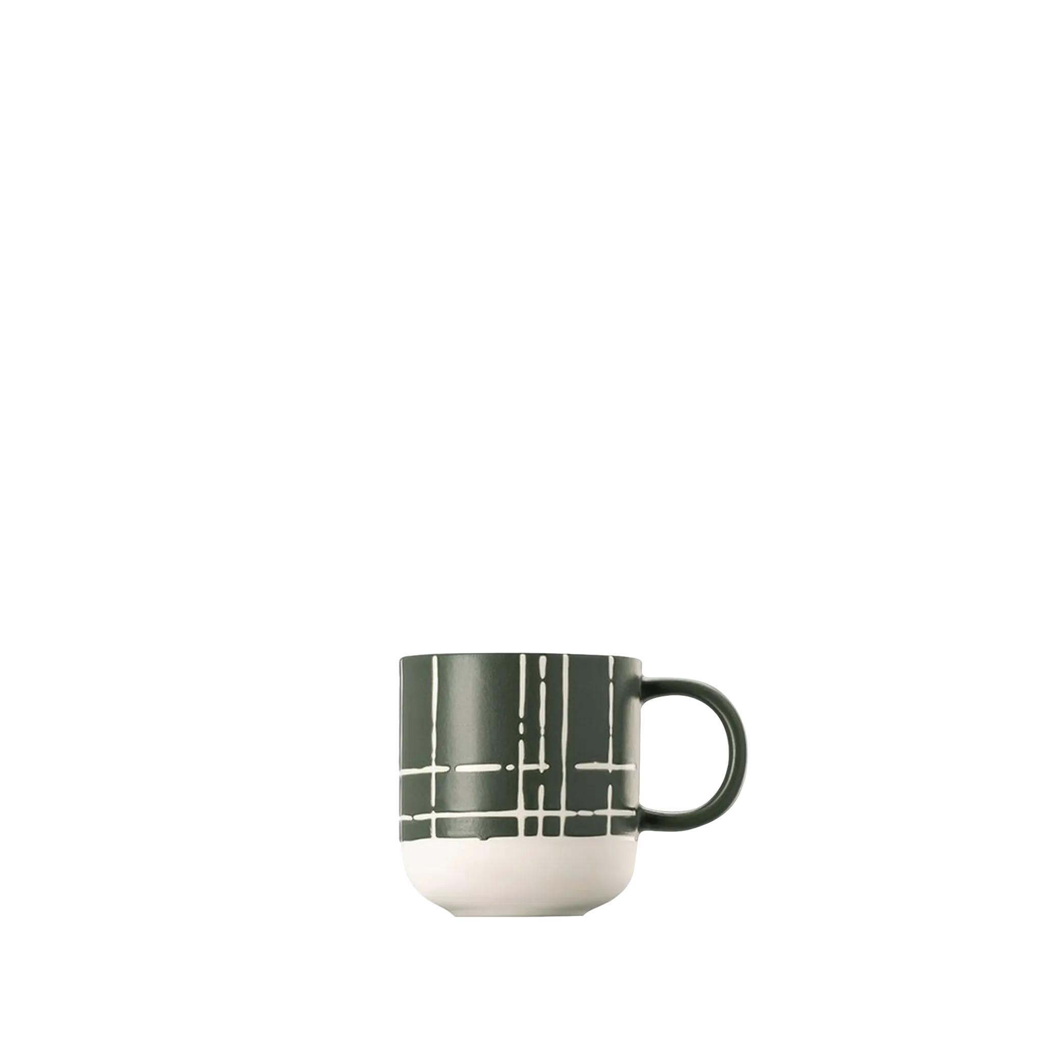 Xícara de Café Karo Verde Escuro.