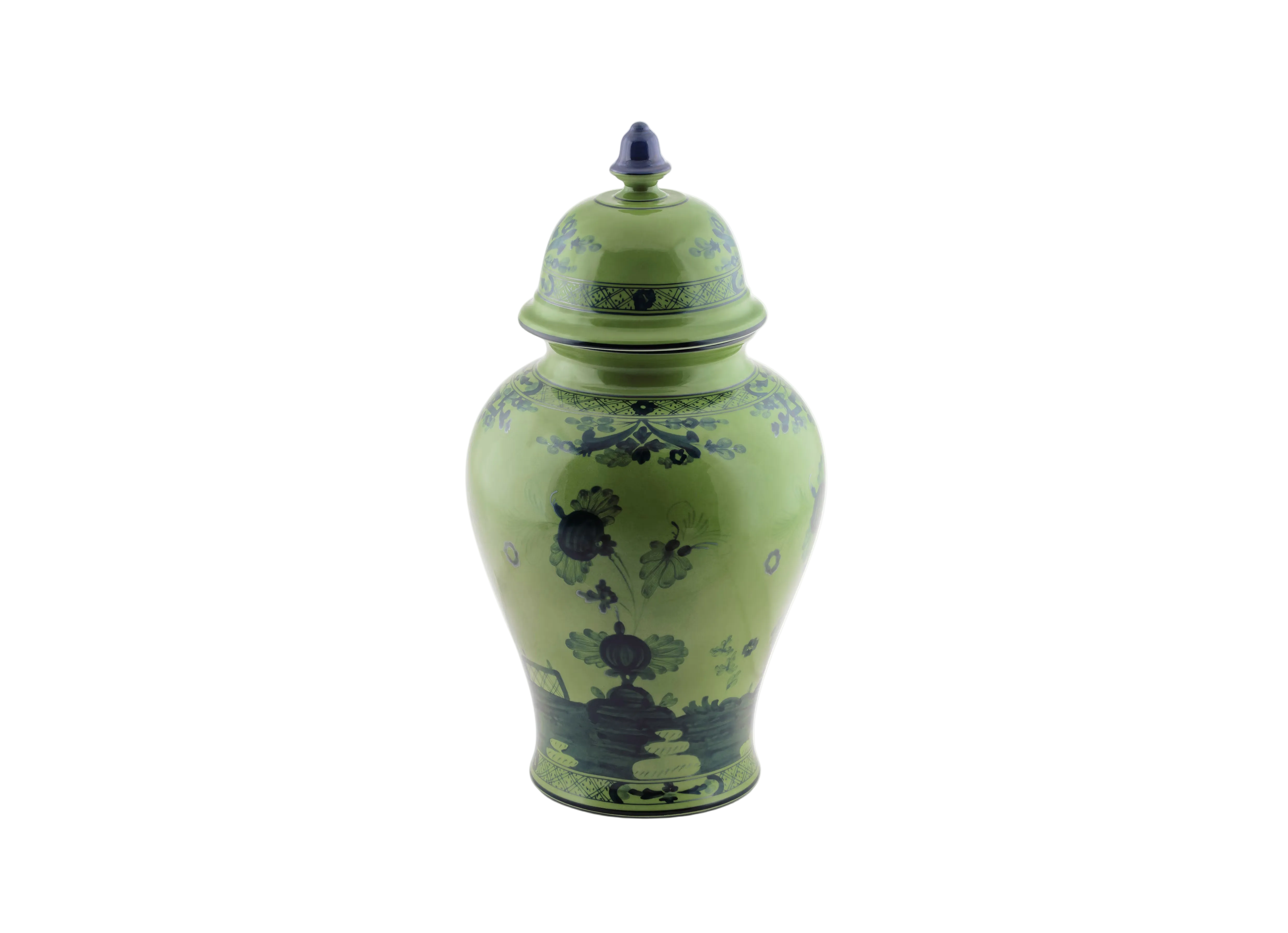 Potiche Oriente Italiano Malachite