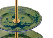 Porta Petit Fours Oriente Italiano Malachite